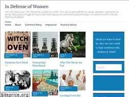 Sites similar to indefenseofwomen.wordpress.com