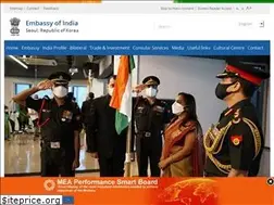 Sites similar to indembassyseoul.gov.in