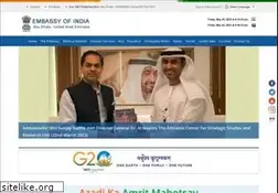 Sites similar to indembassyuae.gov.in