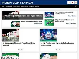 Sites similar to indemguatemala.org