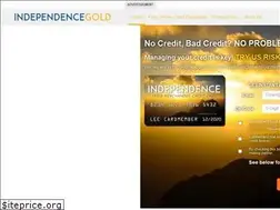 Sites similar to independencegoldcard.com