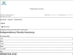 Sites similar to independencehonda.com