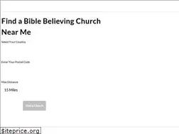 Sites similar to independentbaptist.church