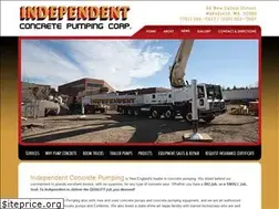 Sites similar to independentconcretepumping.com