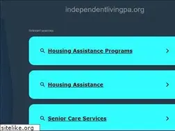 Sites similar to independentlivingpa.org