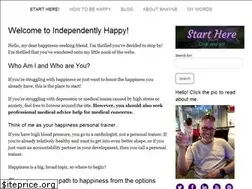 Sites similar to independentlyhappy.com