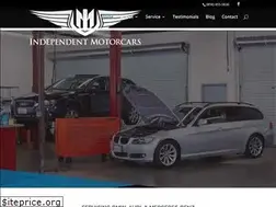 Sites similar to independentmotorcars.com