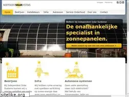 Sites similar to independentsolarsystems.nl