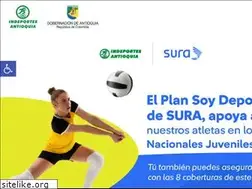 Sites similar to indeportesantioquia.gov.co