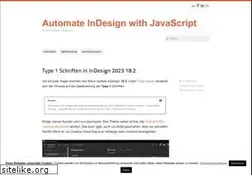 Sites similar to indesignblog.com