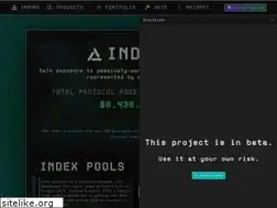 Sites similar to indexed.finance