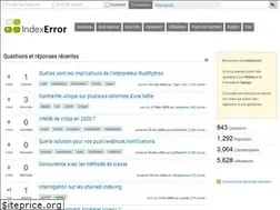 Sites similar to indexerror.net