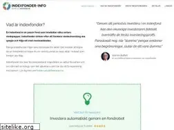 Sites similar to indexfonder.info