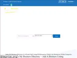 Sites similar to indexmybusiness.com