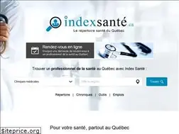 Sites similar to indexsante.ca