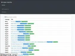 Sites similar to indexsubtitle.com
