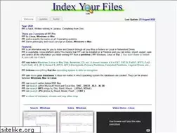 Sites similar to indexyourfiles.com