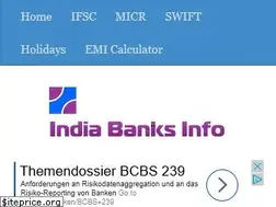 Sites similar to india-banks-info.com