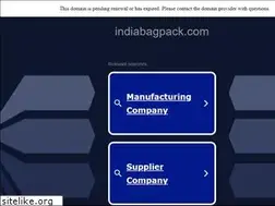Sites similar to indiabagpack.com