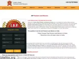 Sites similar to indiabestpackersandmovers.in