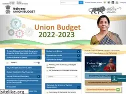 Sites similar to indiabudget.gov.in