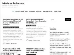 Sites similar to indiacareeradvice.com