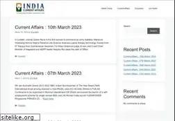 Sites similar to indiacurrentaffairs.org