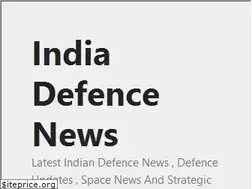 Sites similar to indiadefencenews.com