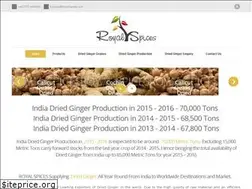 Sites similar to indiadriedginger.com