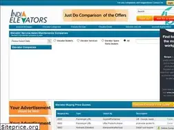 Sites similar to indiaelevators.com