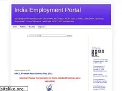 Sites similar to indiaemploymentportal.blogspot.com