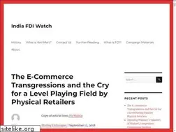 Sites similar to indiafdiwatch.org