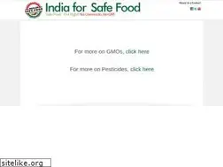 Sites similar to indiaforsafefood.in