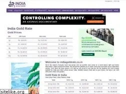 Sites similar to indiagoldrate.co.in