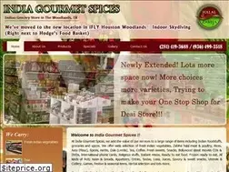 Sites similar to indiagourmetspices.com