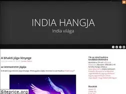 Sites similar to indiahangja.blog.hu