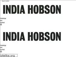 Sites similar to indiahobsonweddings.co.uk