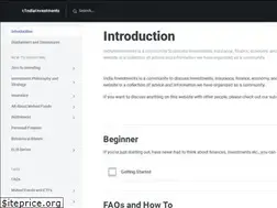 Sites similar to indiainvestments.wiki