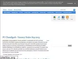 Sites similar to indiajobscircle.blogspot.com