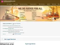 Sites similar to indialawsonline.com