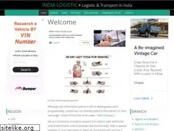 Sites similar to indialogistic.in