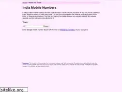 Sites similar to indiamobilenumber.com