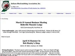 Sites similar to indianablacksmithing.org