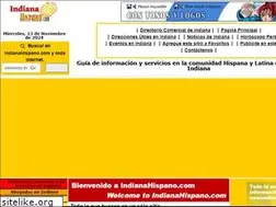 Sites similar to indianahispano.com
