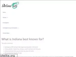 Sites similar to indianainfo.net