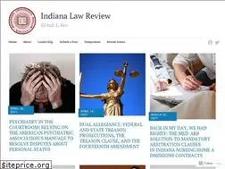 Sites similar to indianalawreview.com