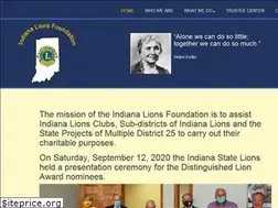 Sites similar to indianalionsfoundationmd25.org
