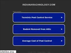 Sites similar to indianarachnology.com