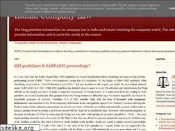 Sites similar to indiancorporatelaws.blogspot.com