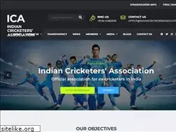 Sites similar to indiancricketersassociation.com